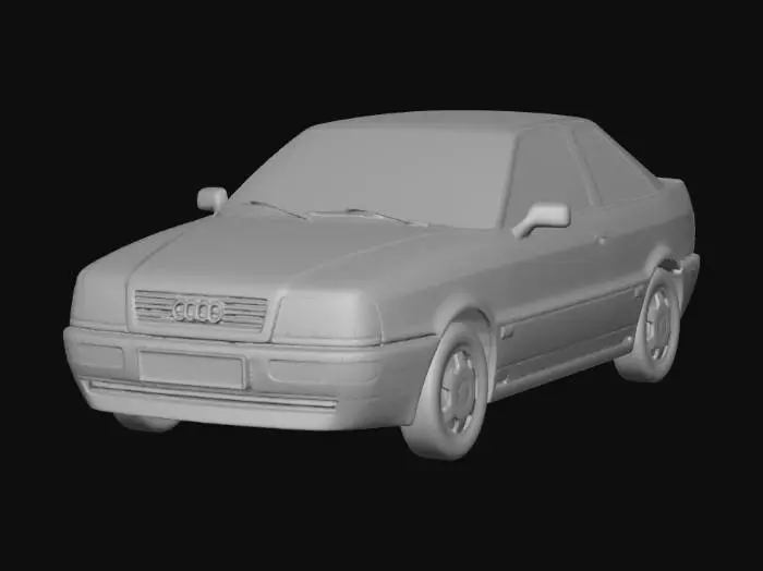 3D model for Audi Classic on Cobblestones