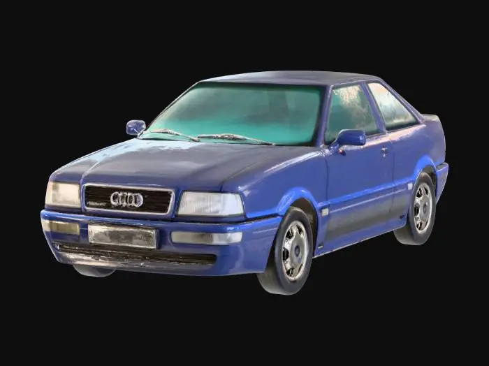 3D model for Audi Classic on Cobblestones