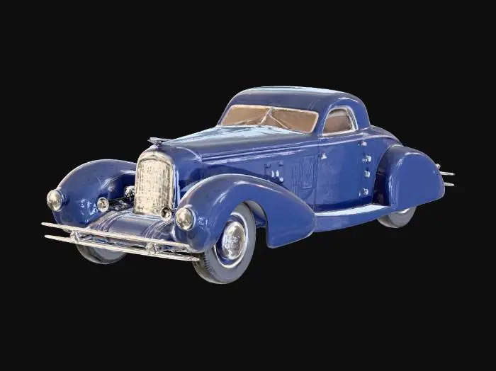 3D model for Blue Elegance