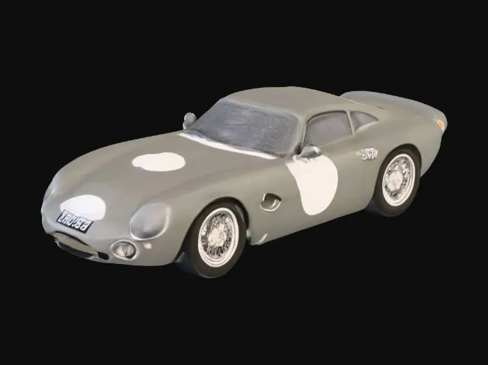 3D model for Classic Racer on Grass