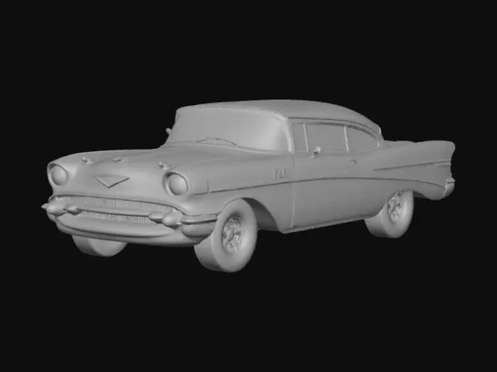 3D model for Classic Red Cruiser