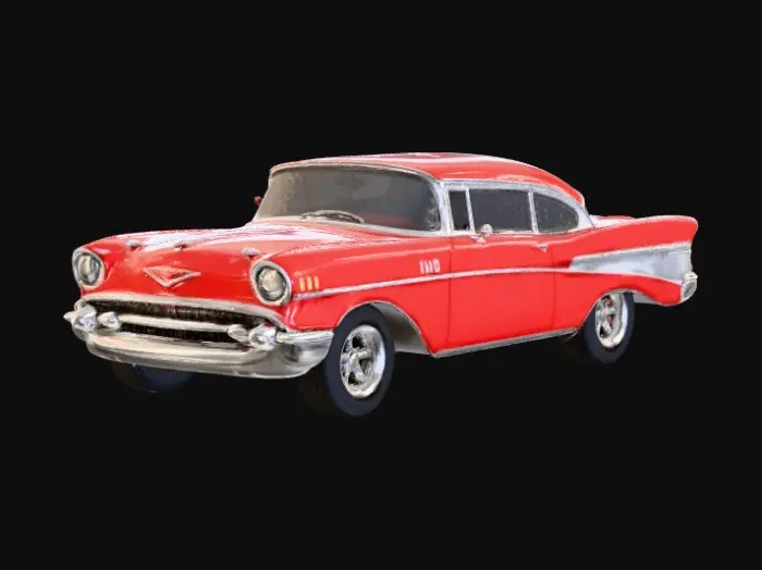3D model for Classic Red Cruiser