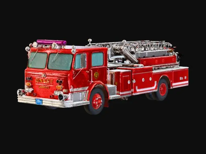 3D model for Fire Truck in Onset