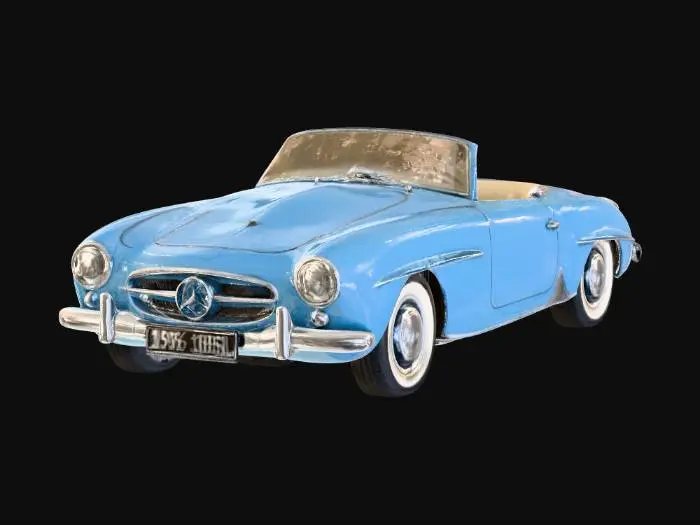 3D model for Mercedes Old