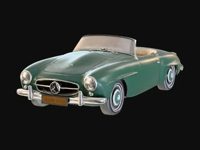3D model for Mercedes Old