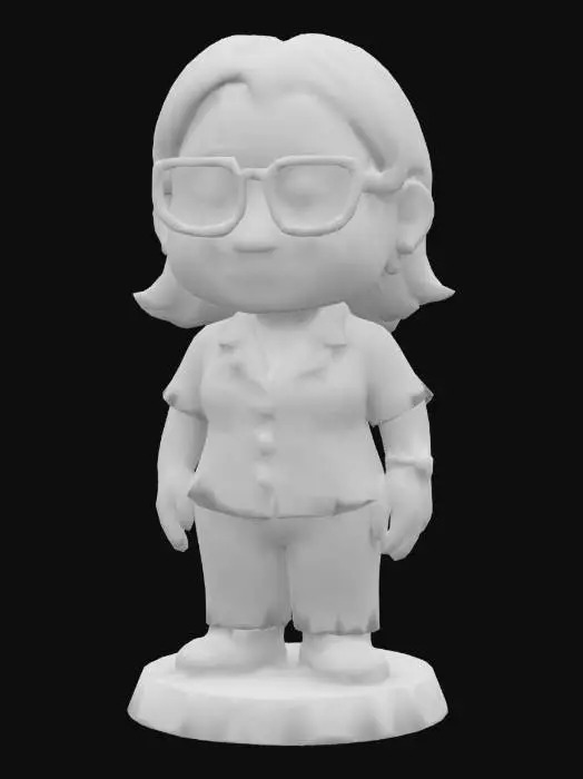 3D model for Character Sculpture