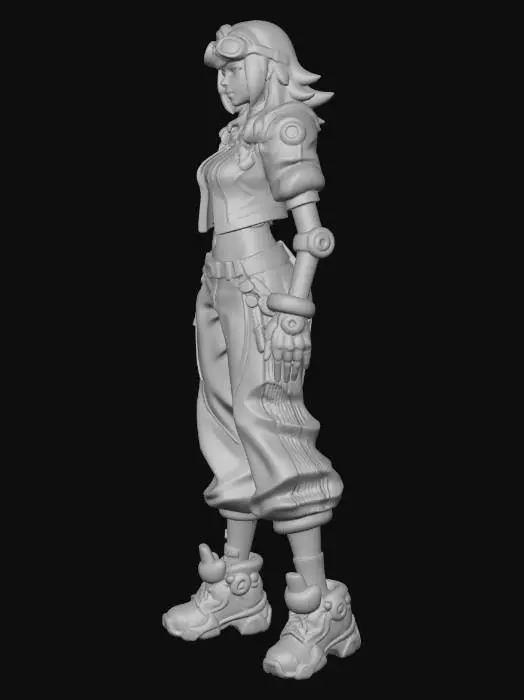 3D model for Space Pirate