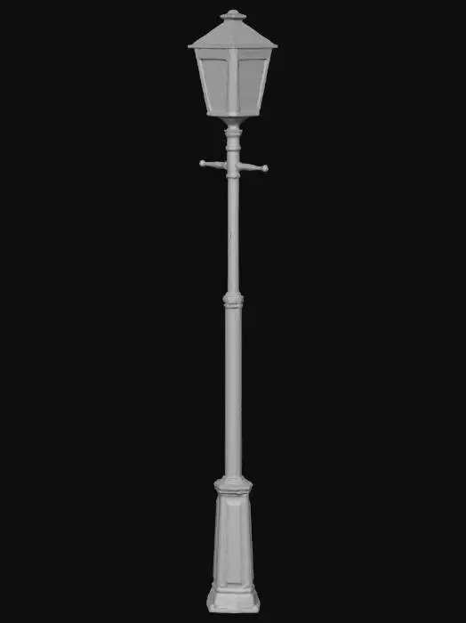 3D model for Lamppost Elegance