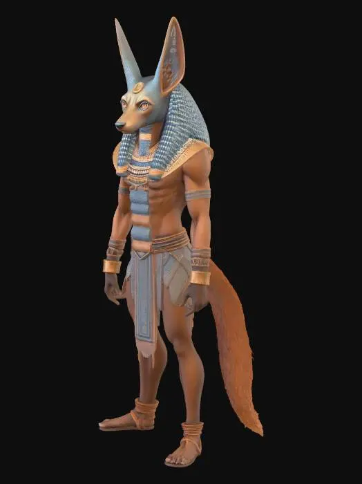 3D model for Anubis Warrior