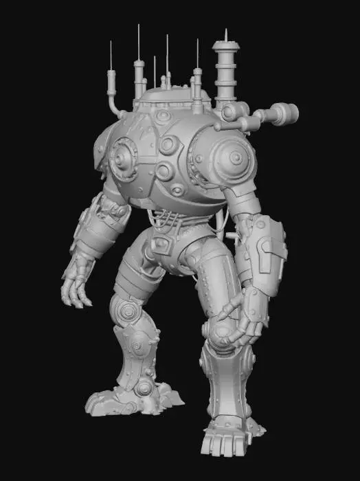 3D model for Rustbound Colossus