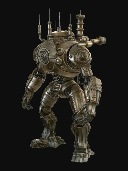3D model for Rustbound Colossus