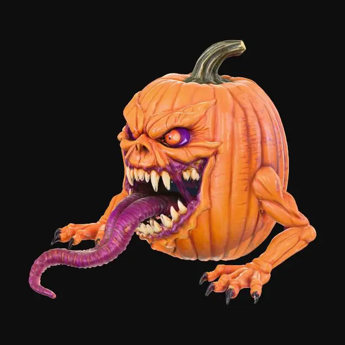 3D model for Pumpkin Monster