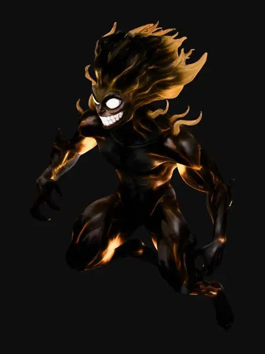 3D model for Bachira's Monster