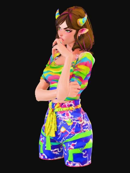 3D model for Vibrant Reflections #Thanksgiving#