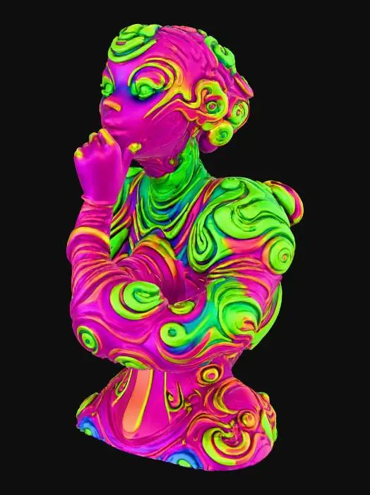 3D model for Neon Dreamer #Thanksgiving#
