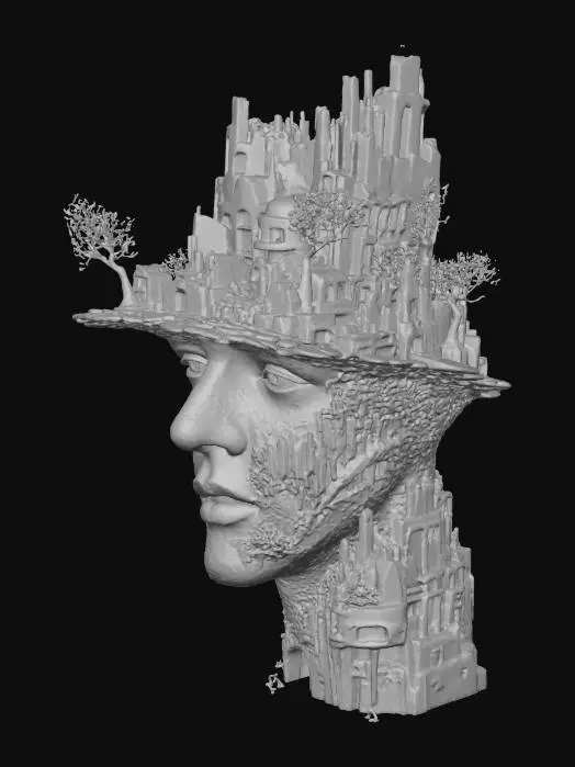 3D model for Ethereal Metropolis #Thanksgiving#