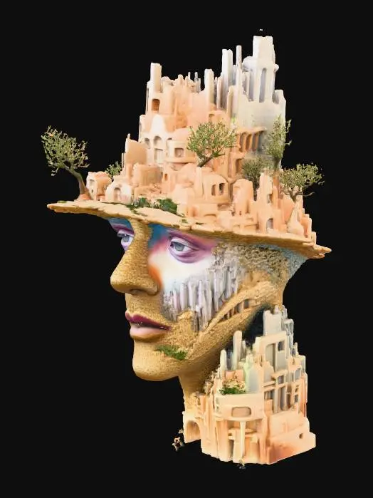 3D model for Ethereal Metropolis #Thanksgiving#