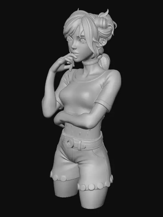 3D model for Pastel Neon Bloom