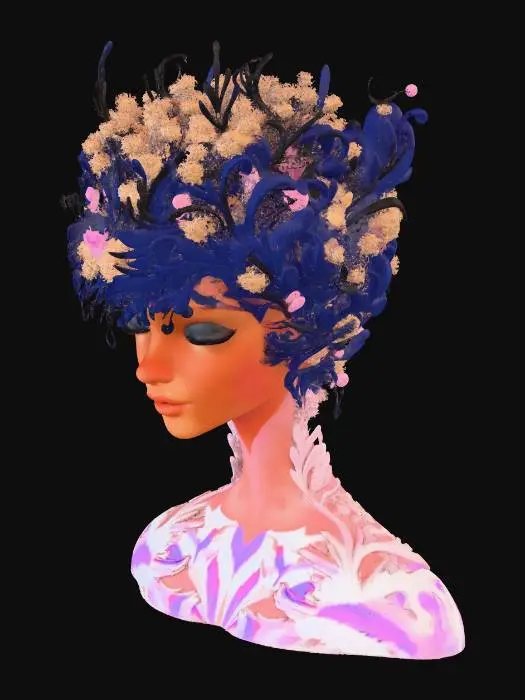 3D model for Floral Reverie