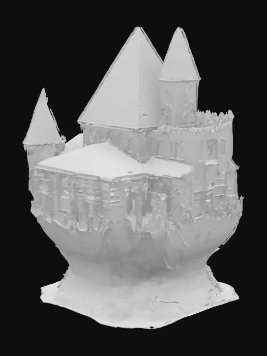 3D model for Enchanted Castle on the Cliff
