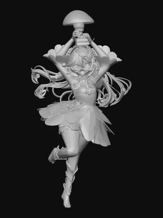 3D model for Mushroom Champion