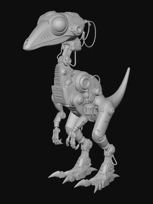 3D model for Rusty Raptor