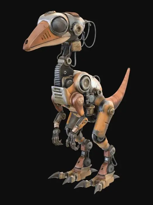 3D model for Rusty Raptor