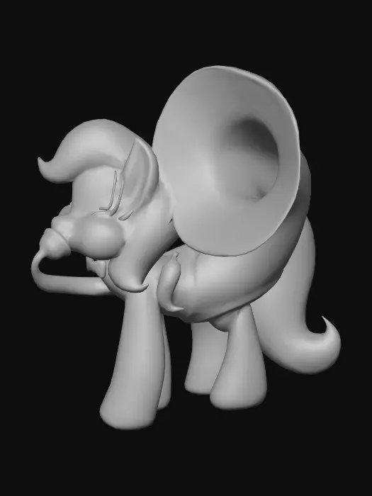 3D model for Beauty Brass 3D Model