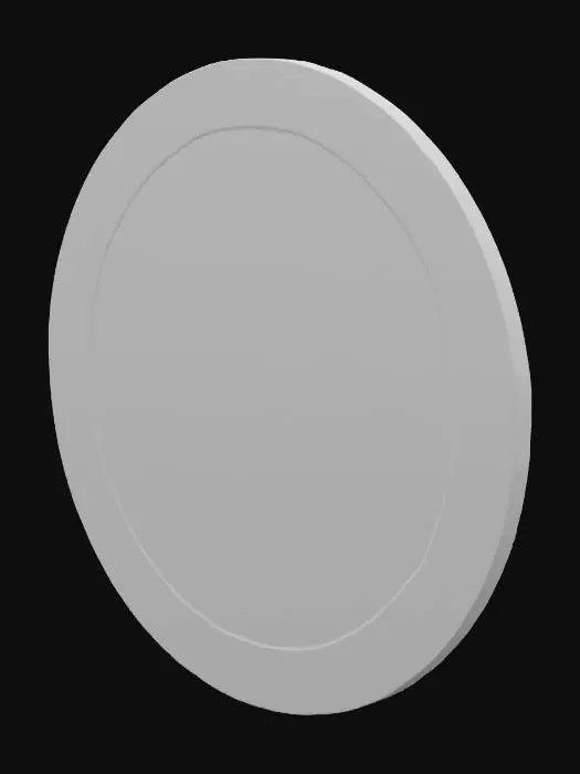 3D model for twitch logo