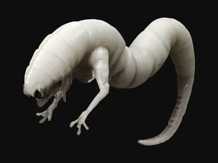 3D model for Giant Larva Creature