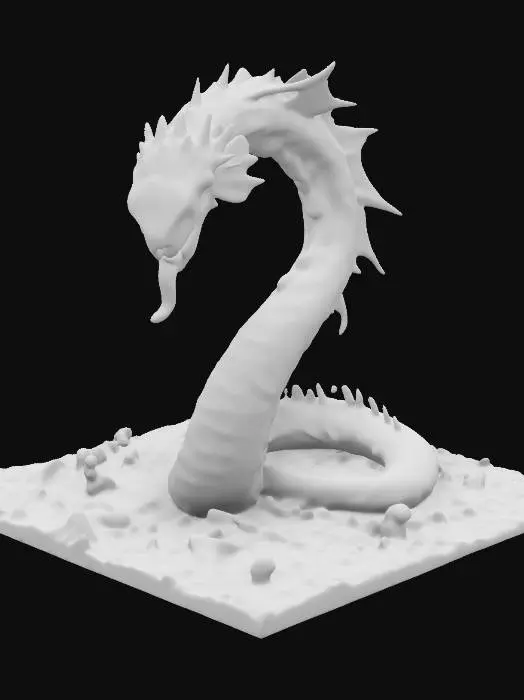 3D model for Serpent Emergence