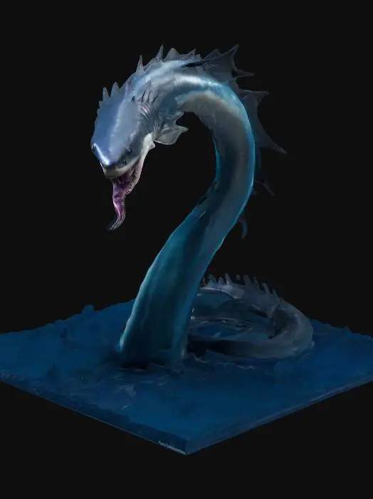 3D model for Serpent Emergence