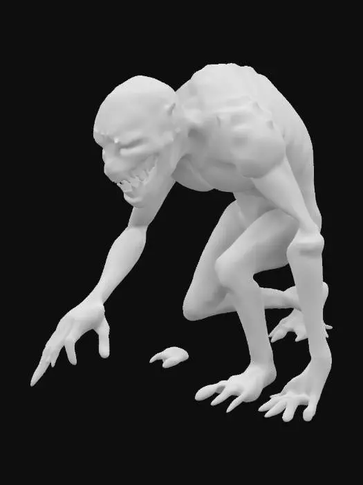 3D model for Creature of Shadows