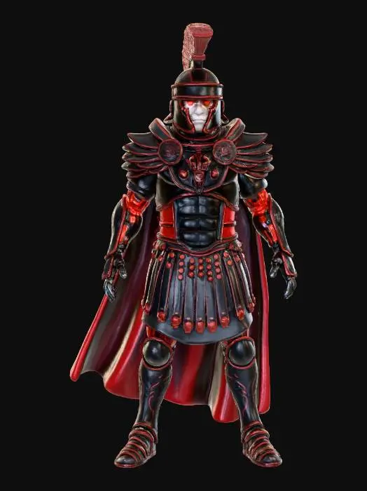 3D model for Cyber Centurion in the Skyscraper City