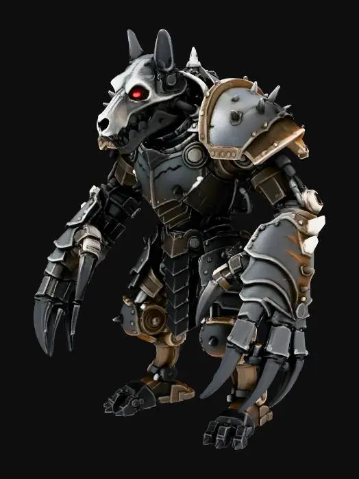 3D model for Steel Sentinel, #Thanksgiving#