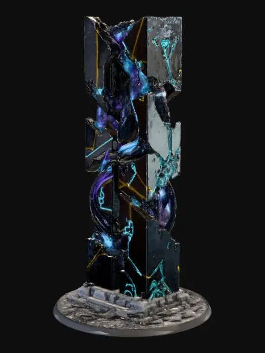 3D model for Ethereal Monolith, #Thanksgiving#