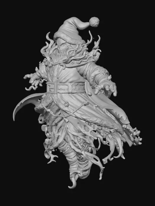 3D model for Galactic Santa in the Vortex, #Christmas2025#