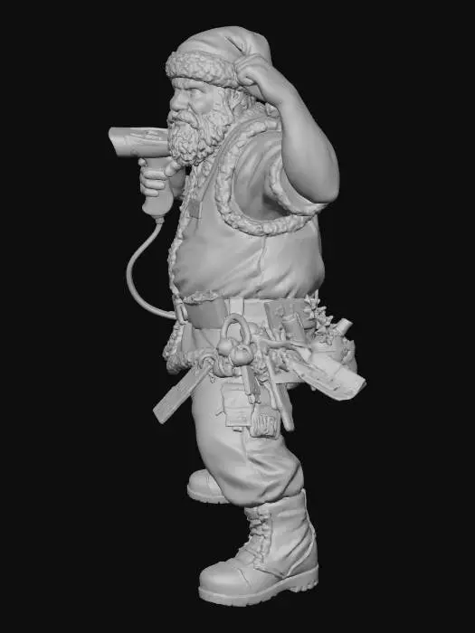 3D model for Santa's Warehouse Warrior, #Christmas2025#