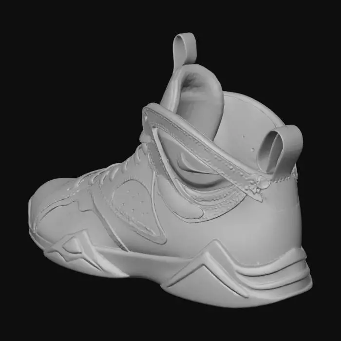 3D model for A Ultra Realistic Fabric Nike Air Jordan 7 Retro 'Olympic' 2012 shoe