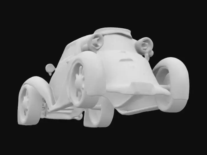 3D model for Steampunk Dreamcar