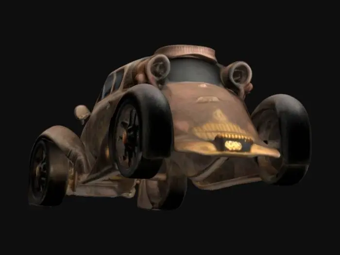 3D model for Steampunk Dreamcar