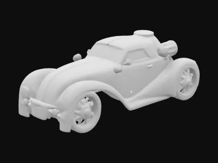 3D model for Steampunk Dreamcar