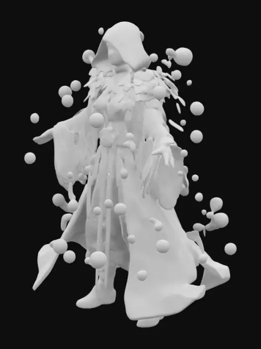 3D model for Mystic Conjuror