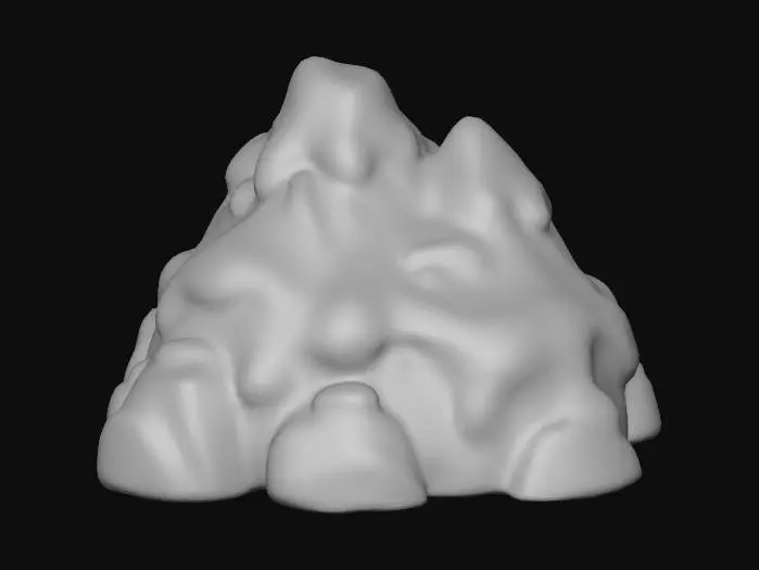 3D model for Snowy Summit