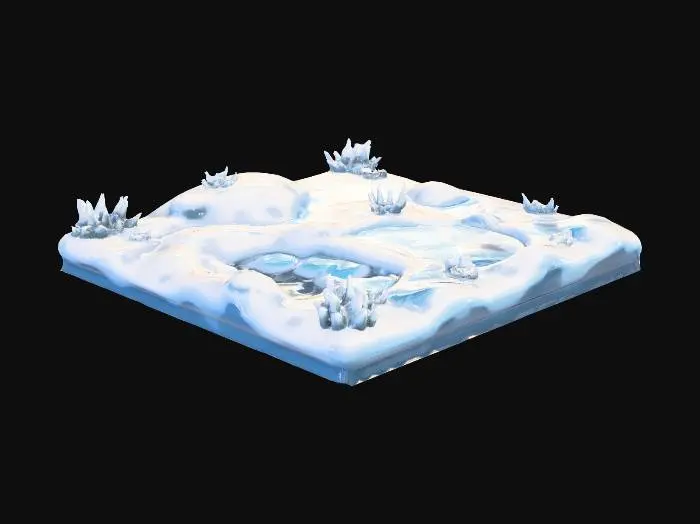 3D model for Winter Wonderland Scene