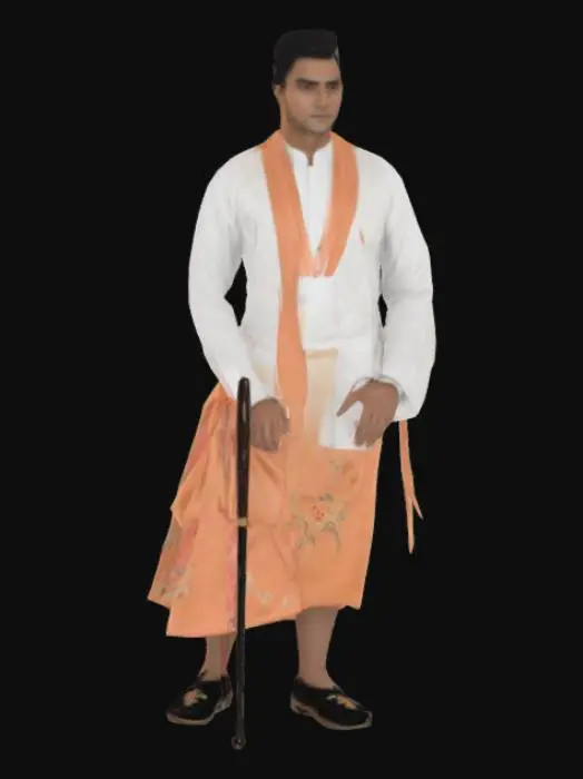 3D model for Traditional Elegance