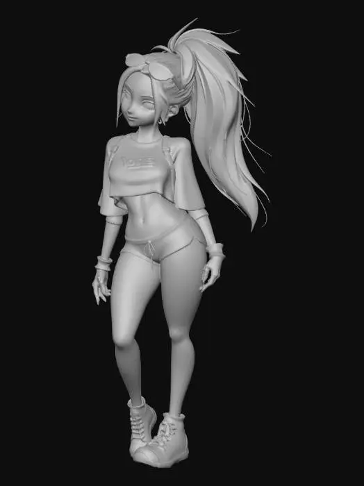 3D model for Golden Hour Runner