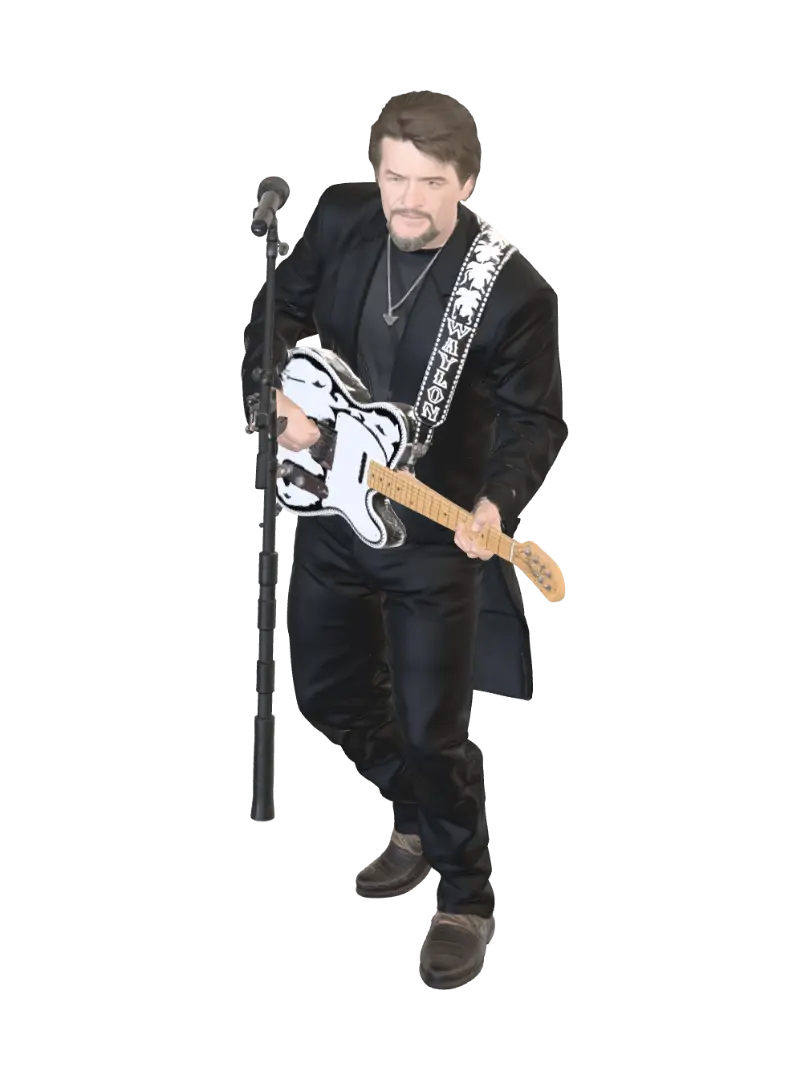 โมเดล 3D ของ Waylon - Singer สร้างโดย AI