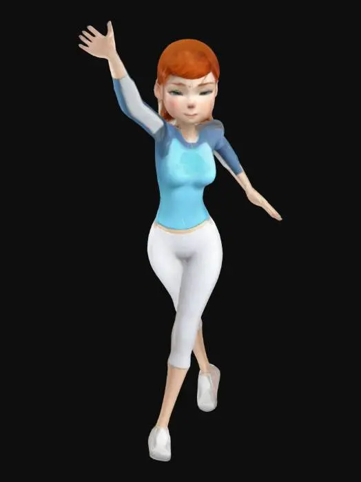 3D model for Character Pose