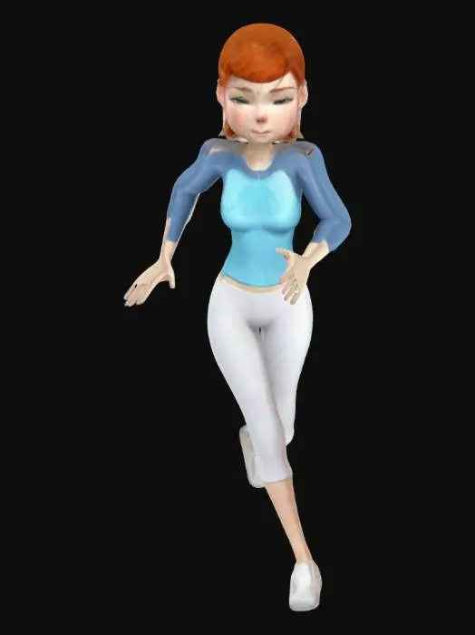 3D model for Character Pose